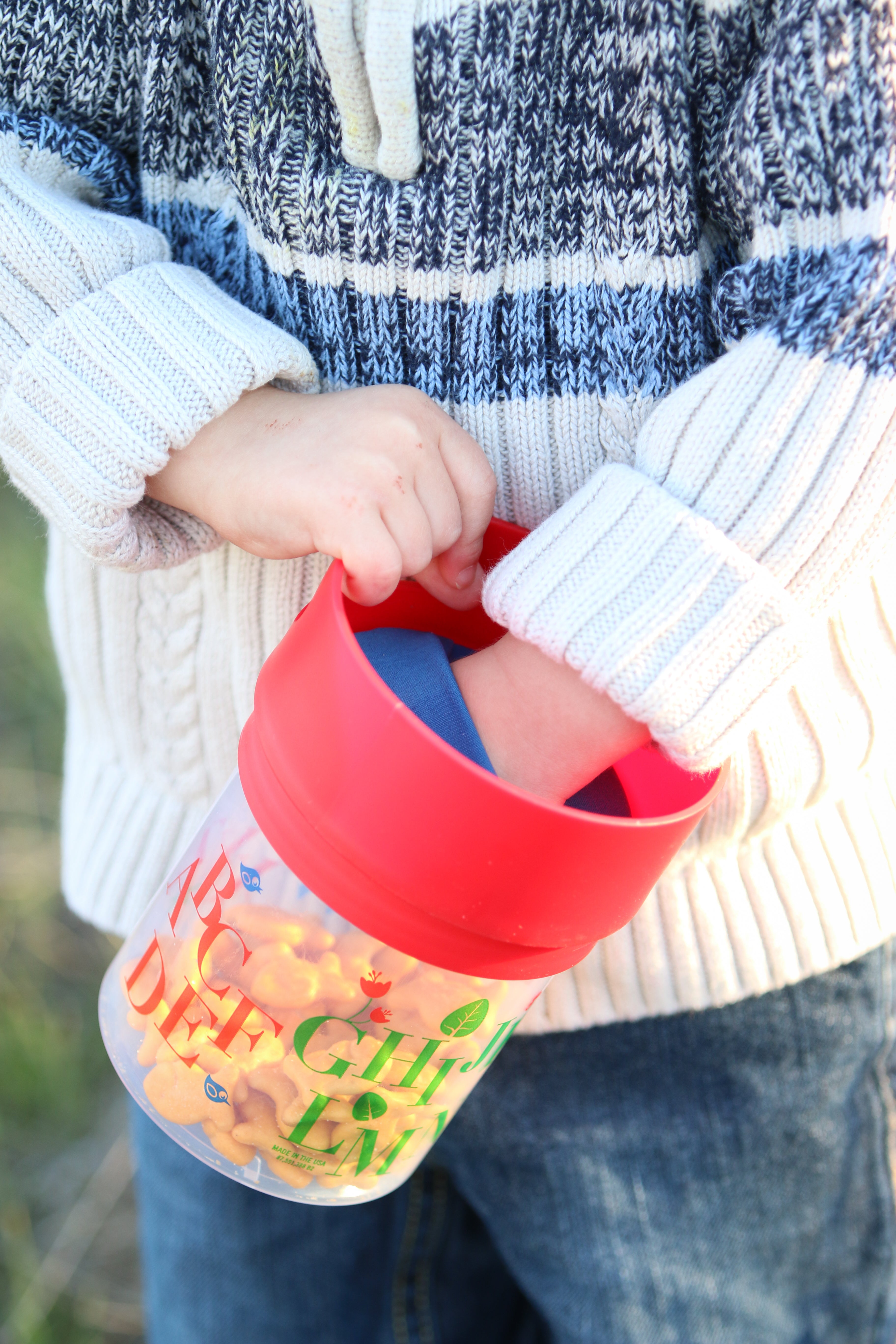 Munchie Mug Spill Proof Snack Cup for Kids in the Car