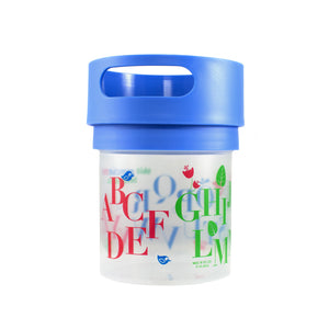 Munchie Mug spill proof snack cup for toddlers 16 oz Blue