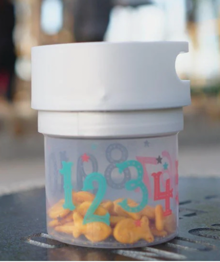 Munchie Mug Spill Proof Snack Cup for Kids in the Car